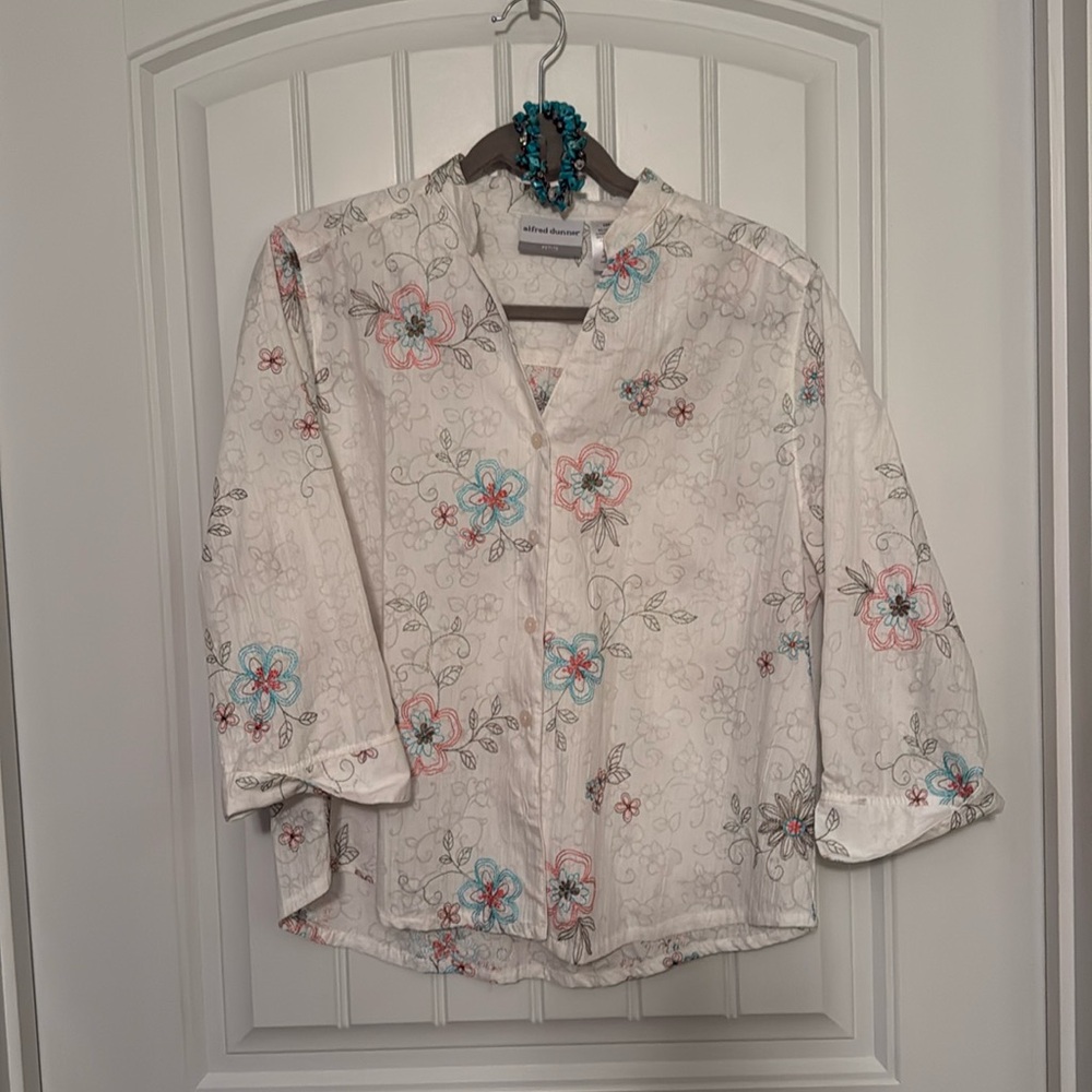 Button down shirt with bracelet